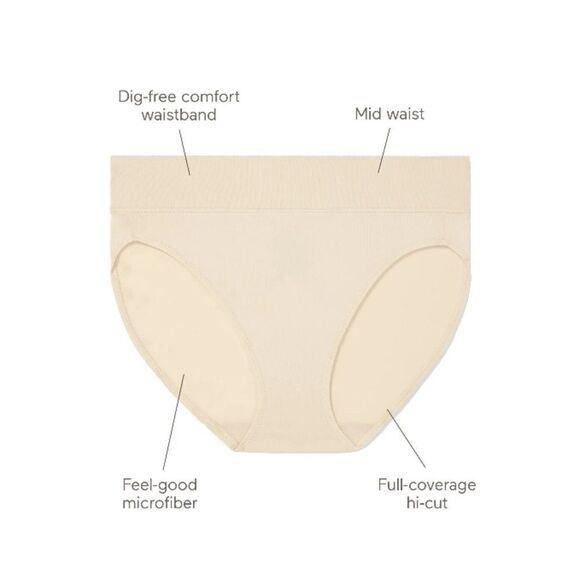 Micro Hi-Cut Panties Underwear Briefs 2, 3-packs Size S5 - Picture 13 of 13